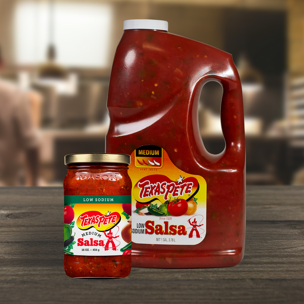 Texas Pete MEDIUM SALSA Texas Pete Foodservice