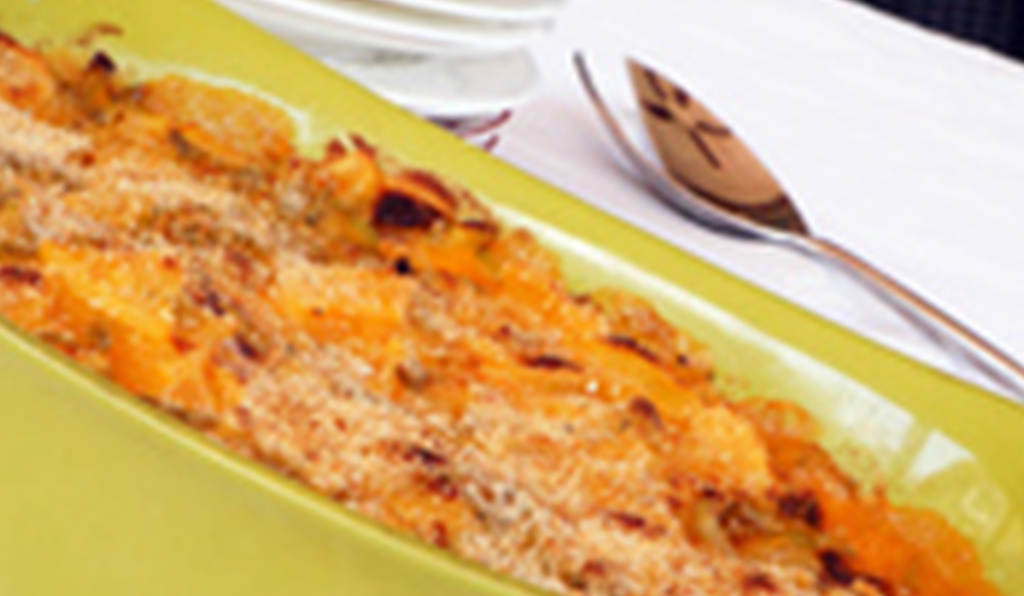 CHA! by Texas Pete<sup>®</sup> Spicy Potato and Green Bean au Gratin” /> </div>
<div id=