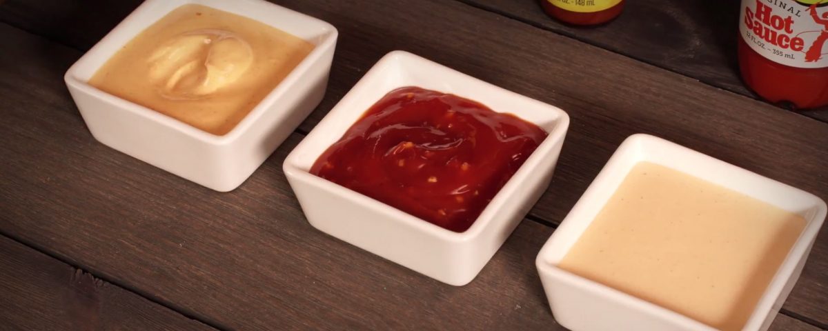 Trio sauces