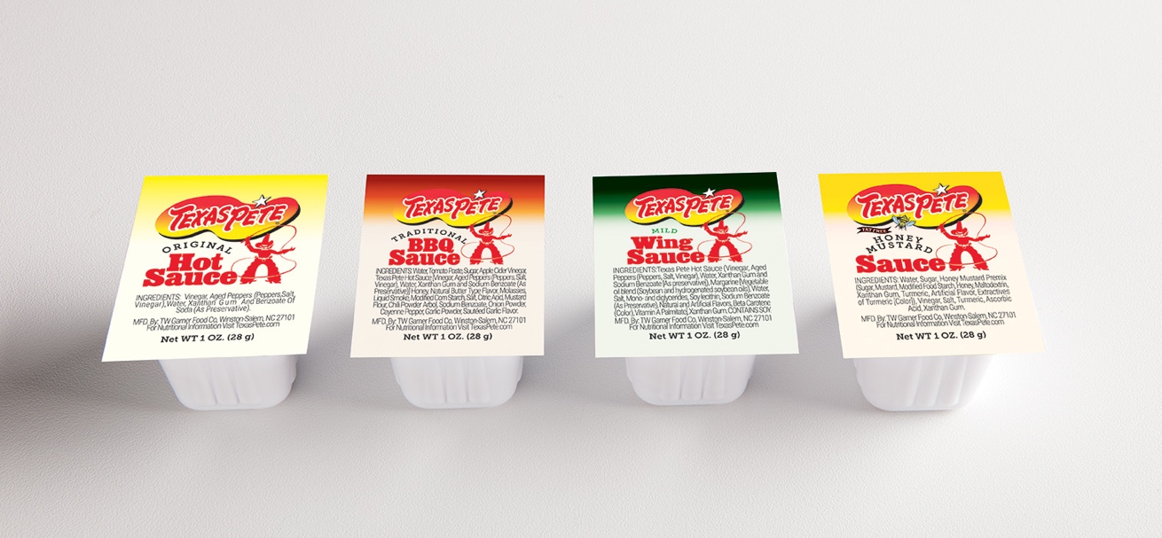 Texas Pete® New 1oz. Dipping Cups Are Ideal For TakeOut And DineIn