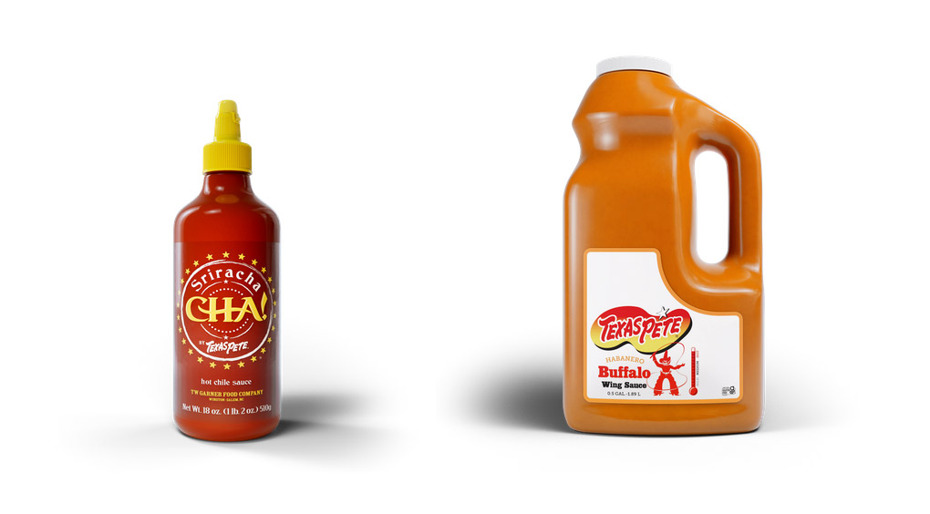 Sweet CHA Squeeze Bottle and ½ gal Habanero Wing