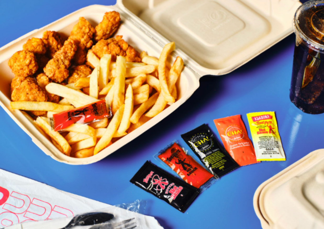 Portion Control Packets and Chicken Tenders