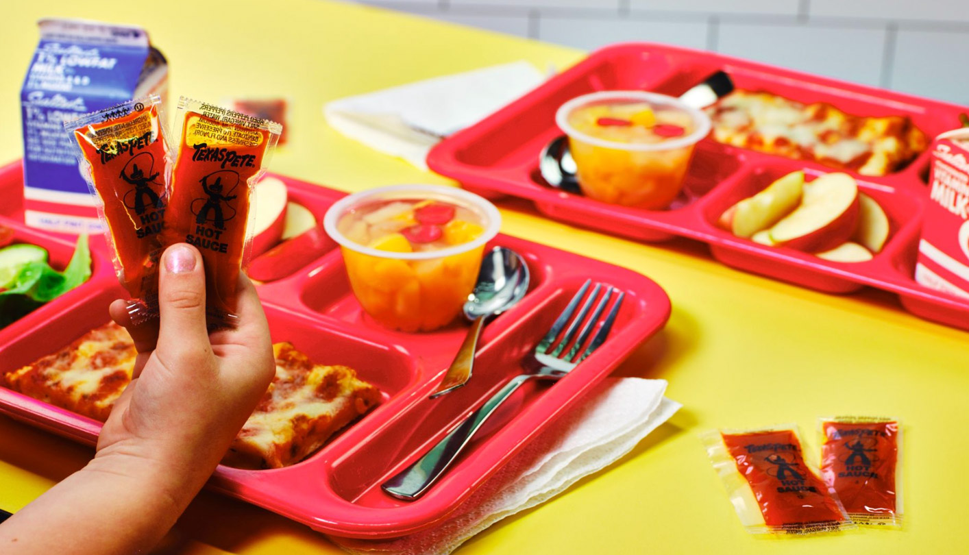 Texas Pete® Original Hot Sauce contains 115 mg of sodium per teaspoon¹, up to 40% less than Frank's RedHot® Original²
